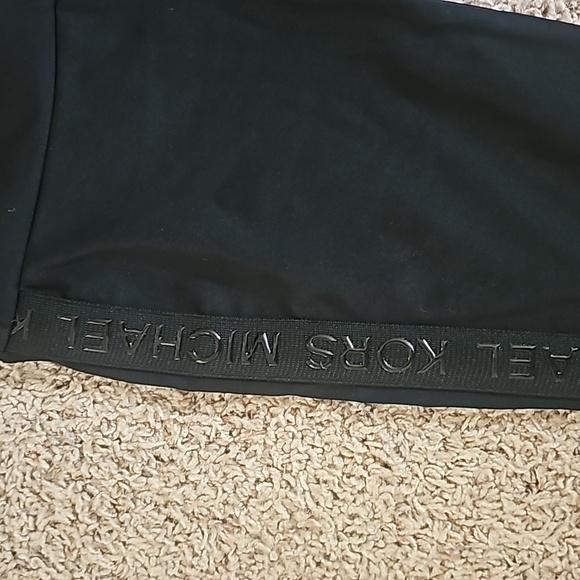 MICHAEL KORS LOGO TAPE BIKER SHORTS SZ XXS - Picture 2 of 5